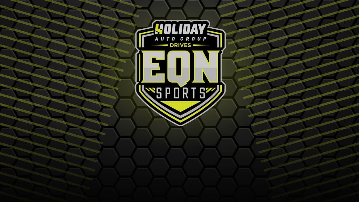 EQN Sports branded artwork -- black, right