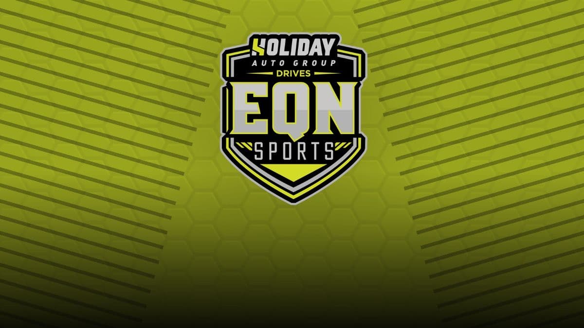 EQN Sports branded artwork -- volt, right