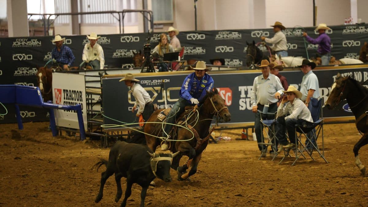 Pedro Egurrola CoJo Roping