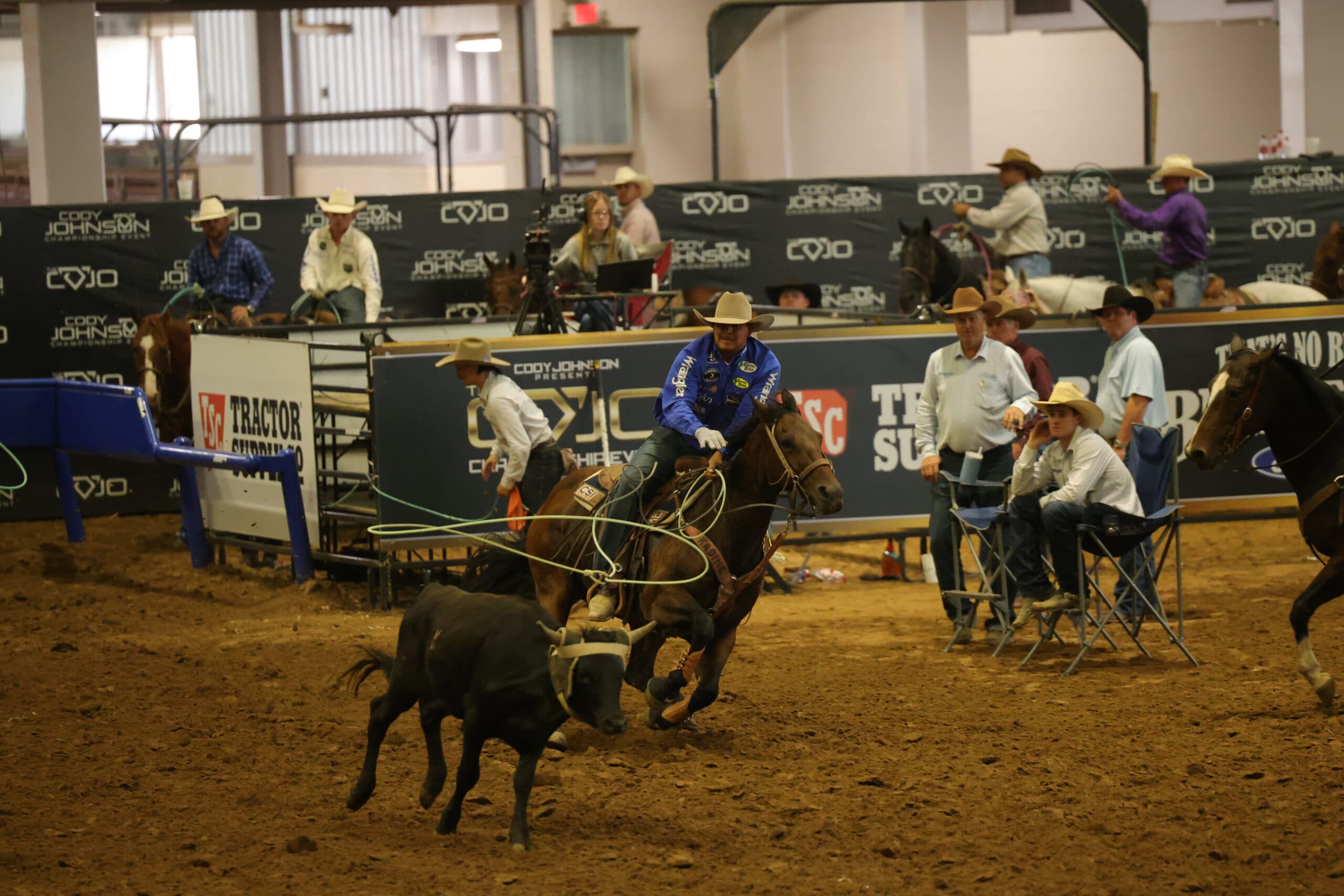 Pedro Egurrola CoJo Roping