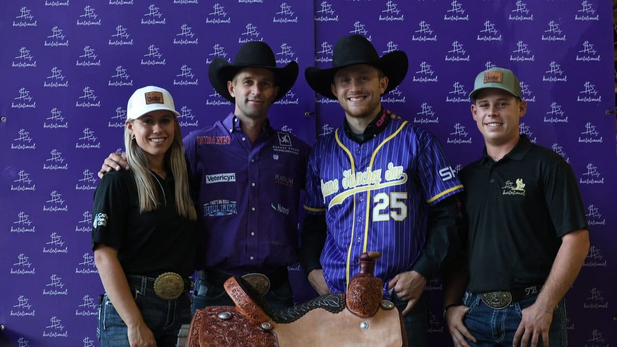 Joel Harris after his big win at the 2025 Shane Hanchey Invitational.