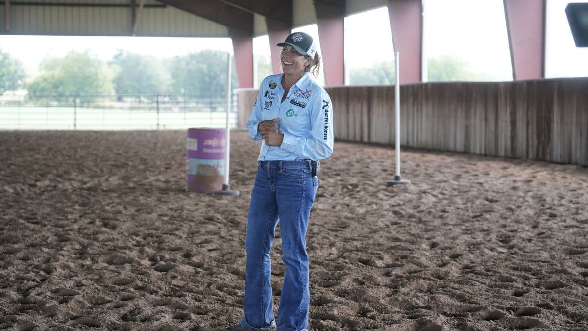 Setting Boundaries: Ryann Pedone Explains Her Take on Barrel Drill with Poles