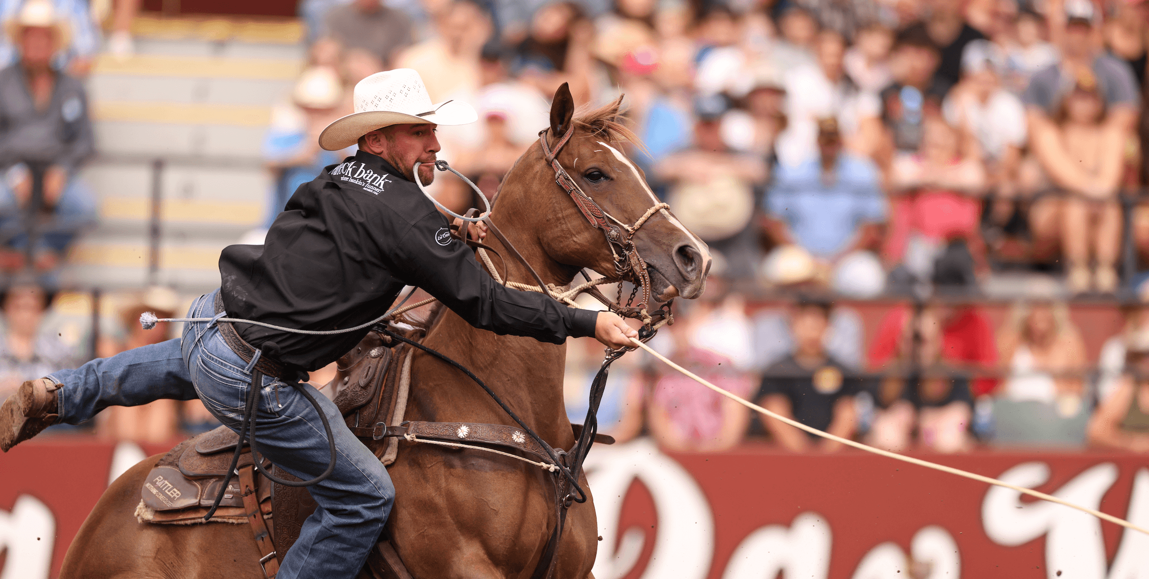 Hunter Herrin calf roping