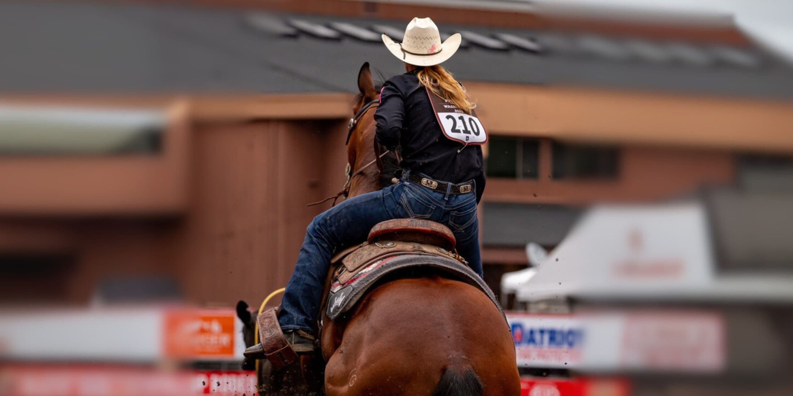 Rylee George and "Royce" hit the brakes at the Puyallup Rodeo in Washington–and she recounts the entire win on the latest episode of The Breakdown Podcast.