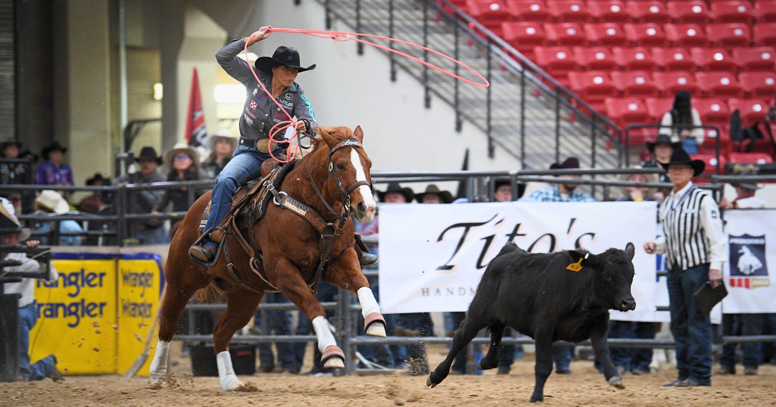 Martha Angelone came onto the Breakdown Podcast to discuss her breakaway success—which is nothing short of awe-inspiring. She clawed her way up from average horses and a 1/2 ton truck to world-caliber horses and a rig she always dreamed of.