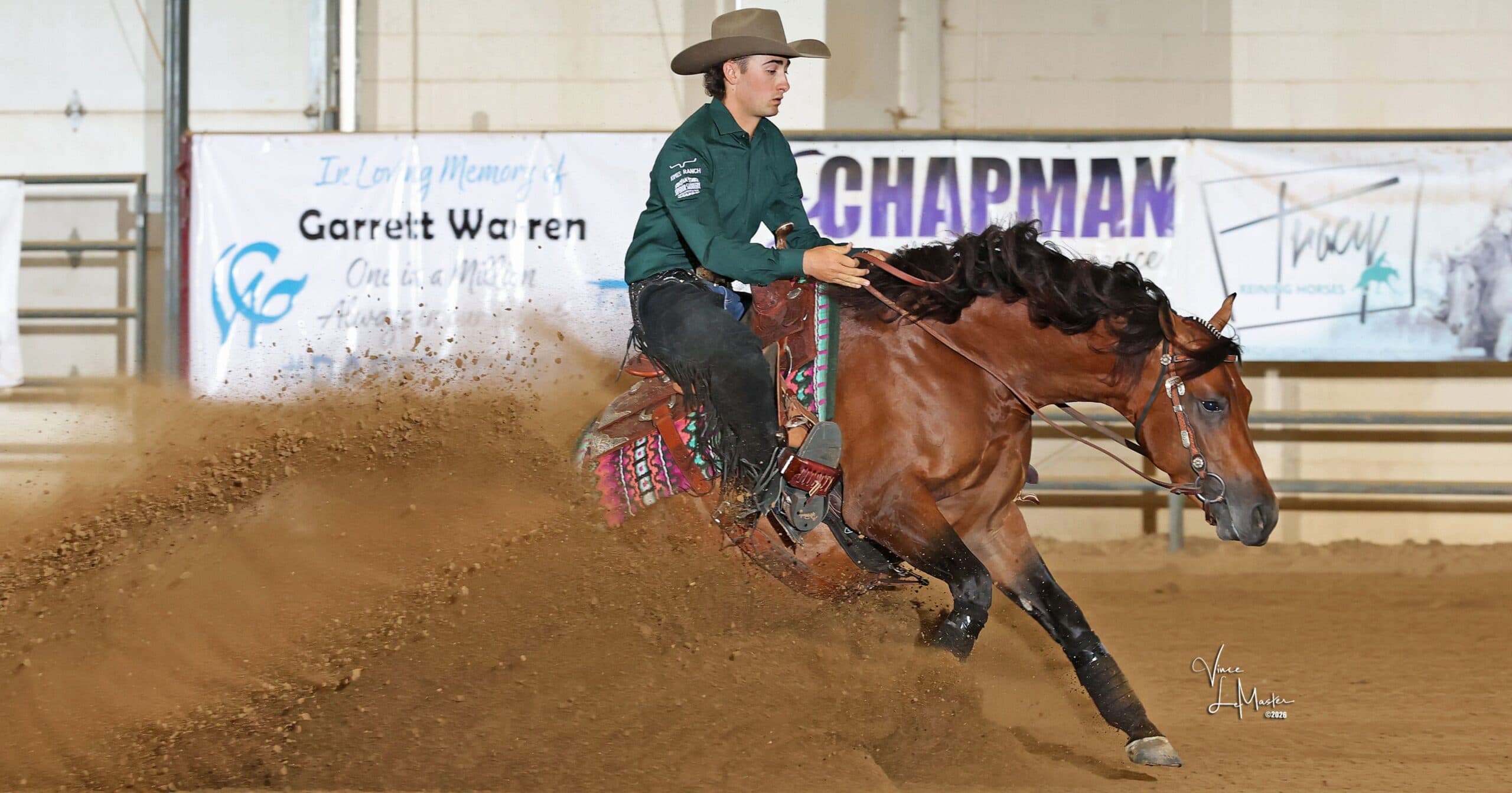 Luca Fappani Rides On Tour to RMRHA Futurity win
