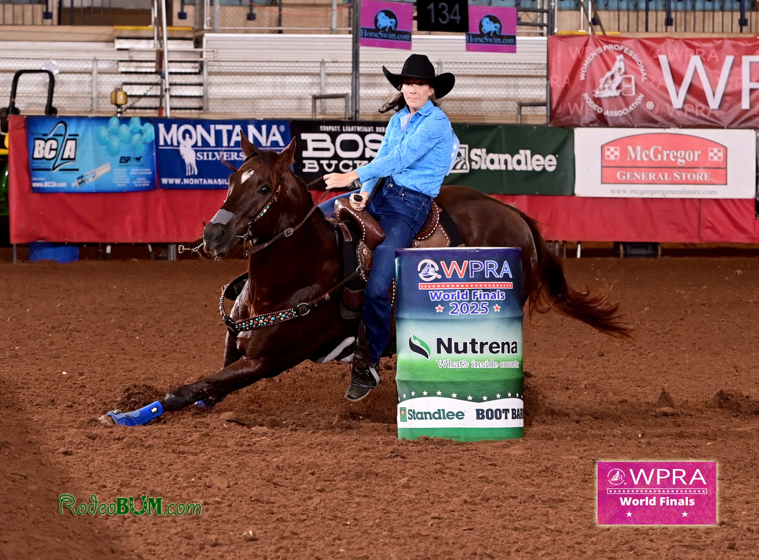 Gracen Harman barrel racing